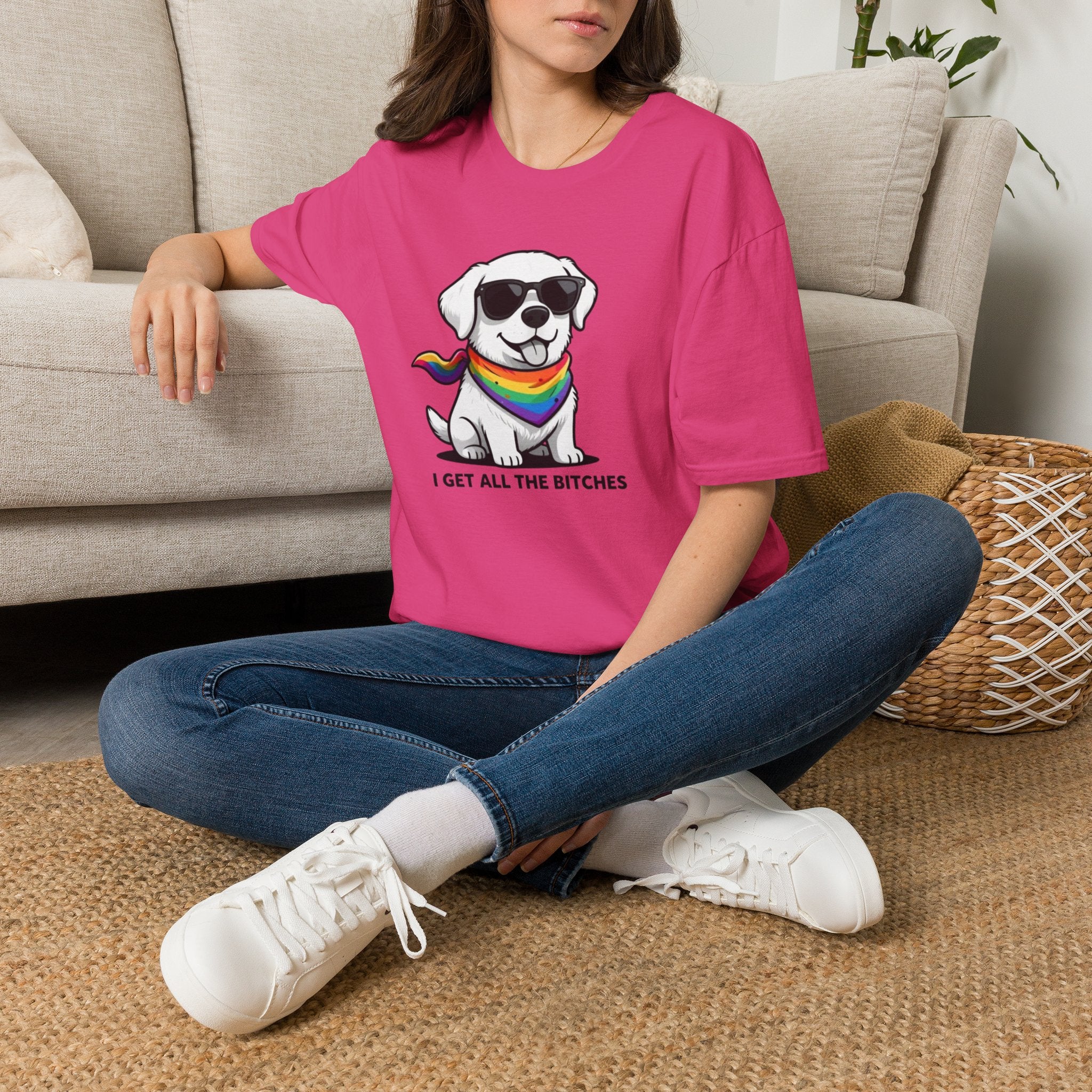 Cute Puppy Pride T‑Shirt