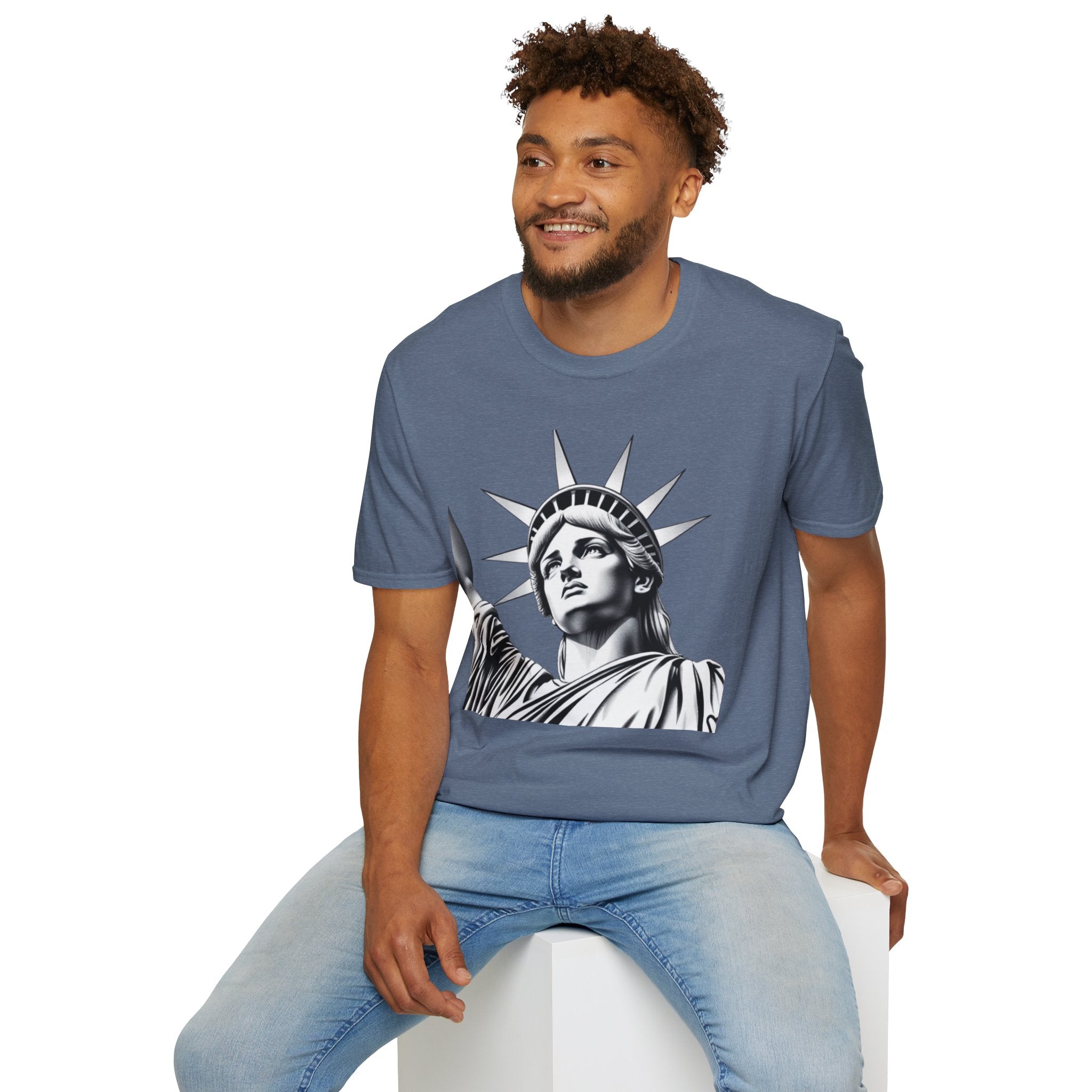 Statue of Liberty Unisex Softstyle T-Shirt