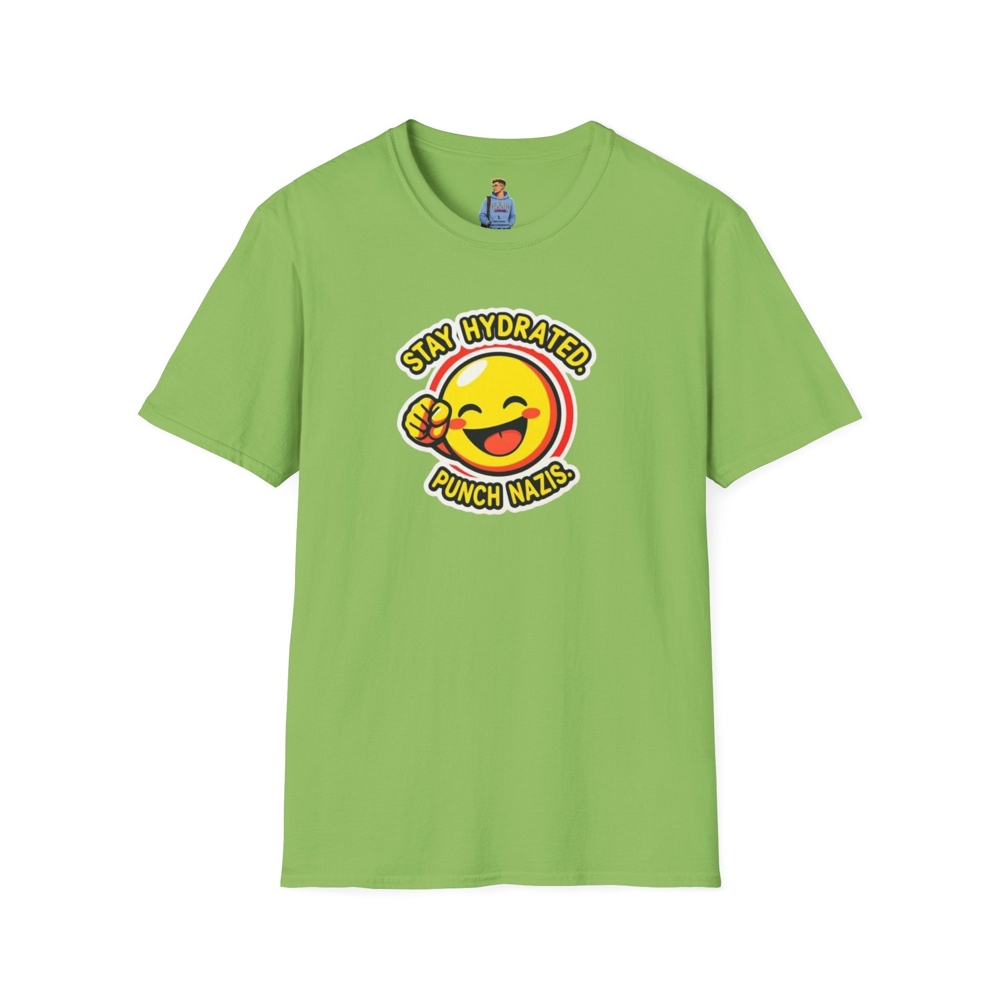 Stay Hydrated, Punch Nazis T-Shirt