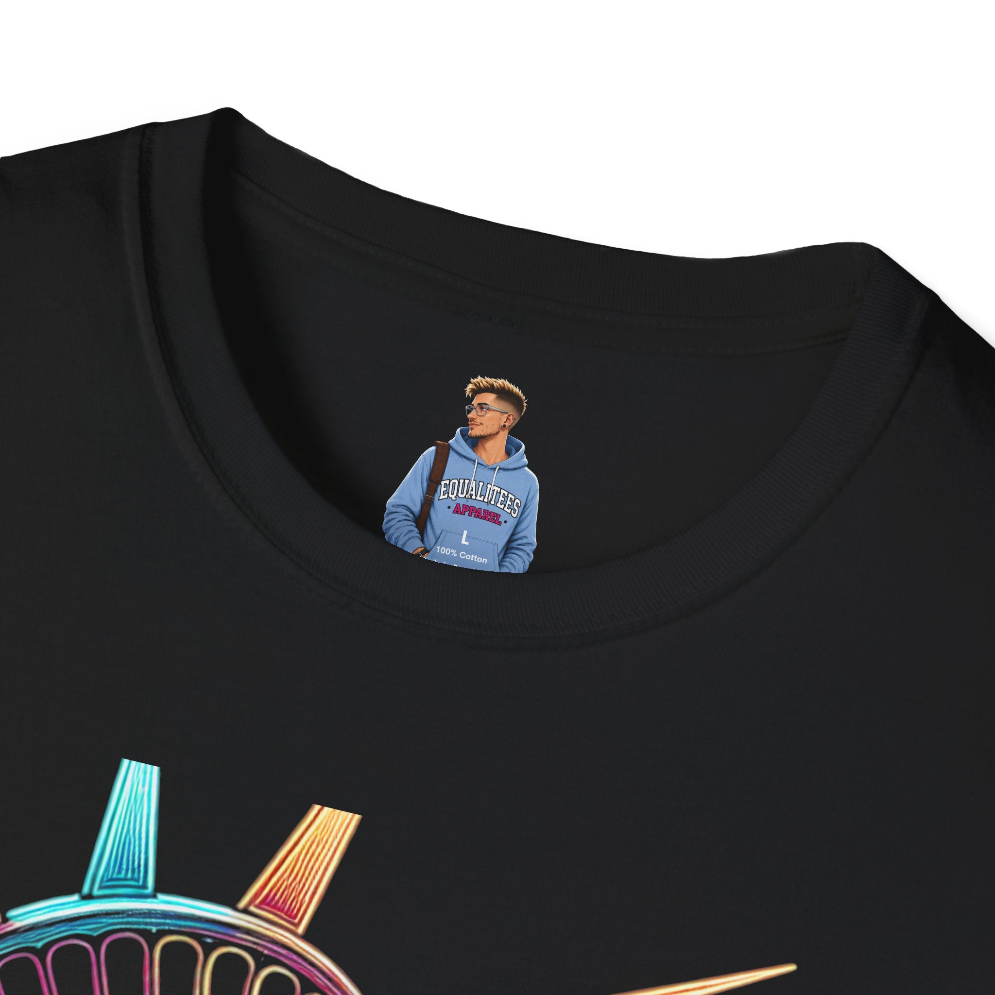 Lady Liberty - Softstyle Unisex T-Shirt