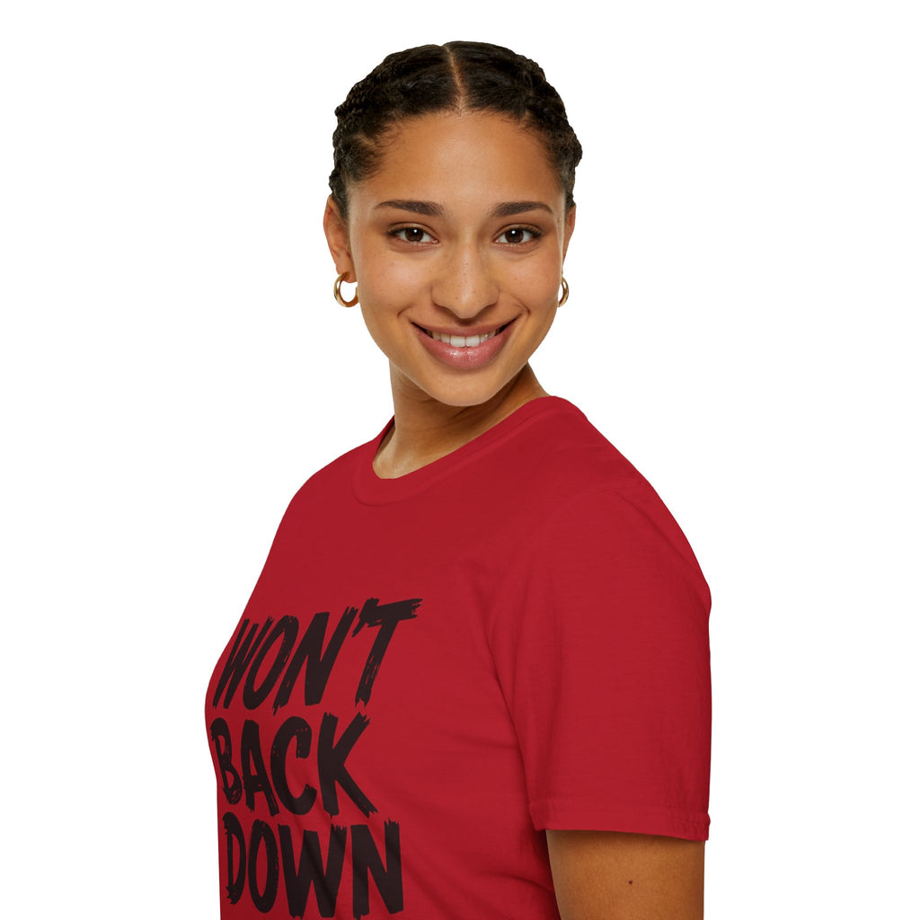 Won't Back Down Protest T-Shirt