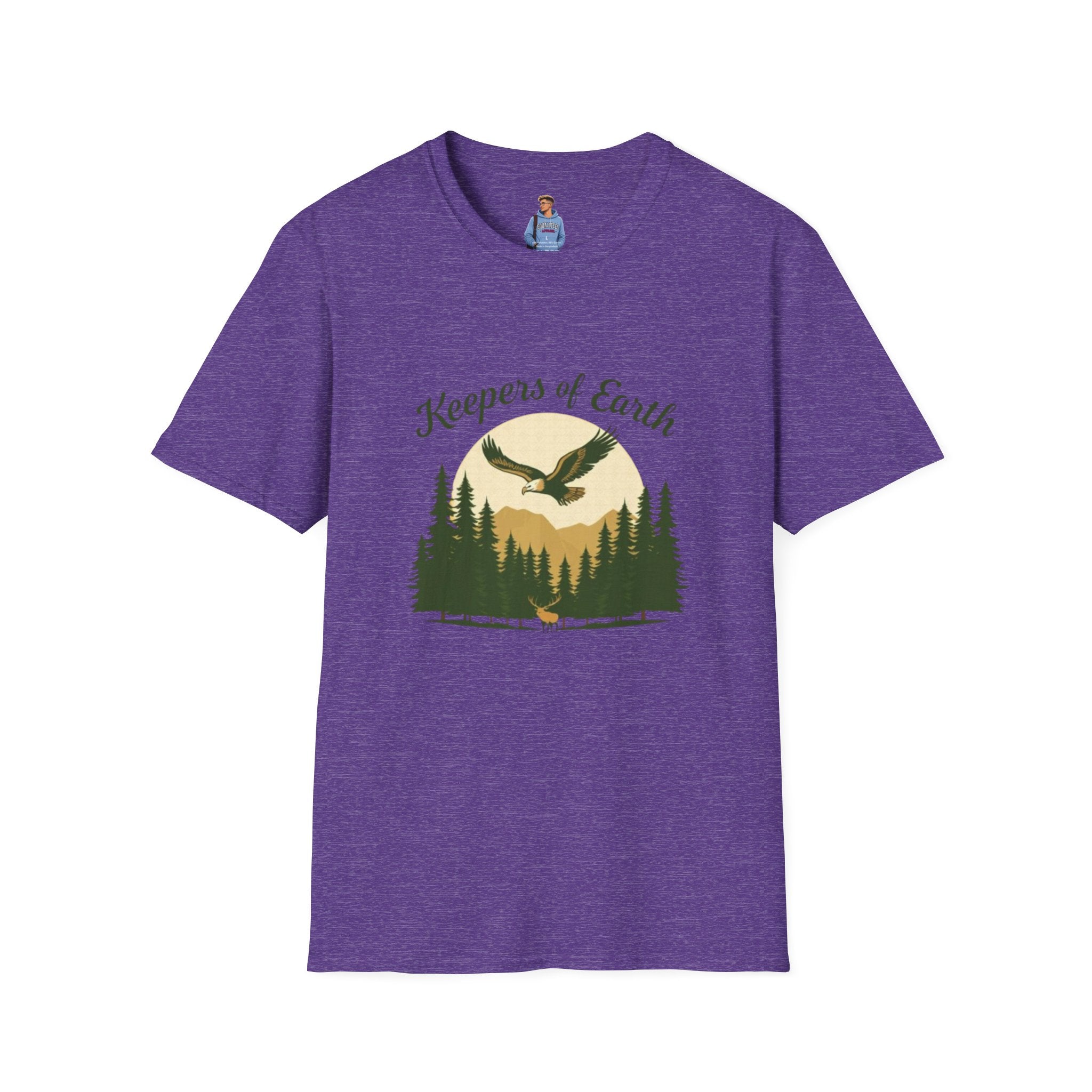 Keepers of the Earth Eagle and Elk T-shirt