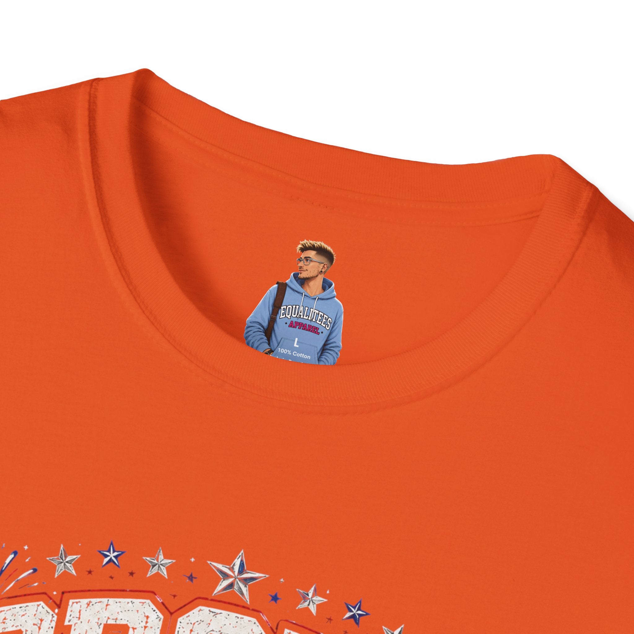 Star Spangled Awesome Graphic Tee ("Proud to Be Delusional Bootlicking Nazi Trash")