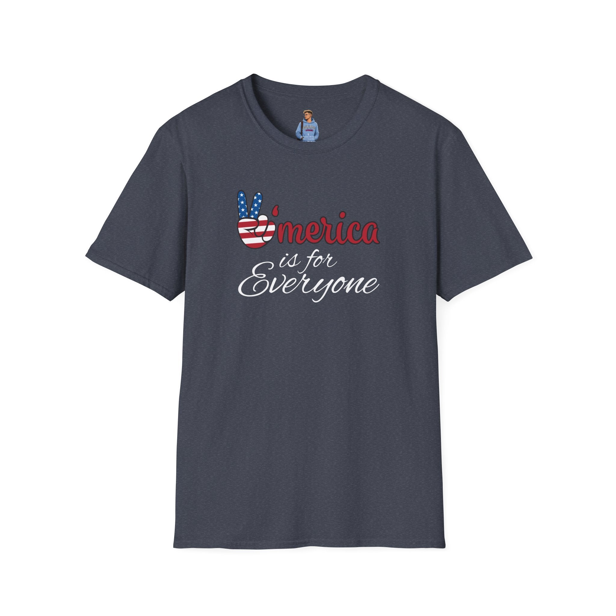 'América es para todos' - Camiseta unisex Softstyle