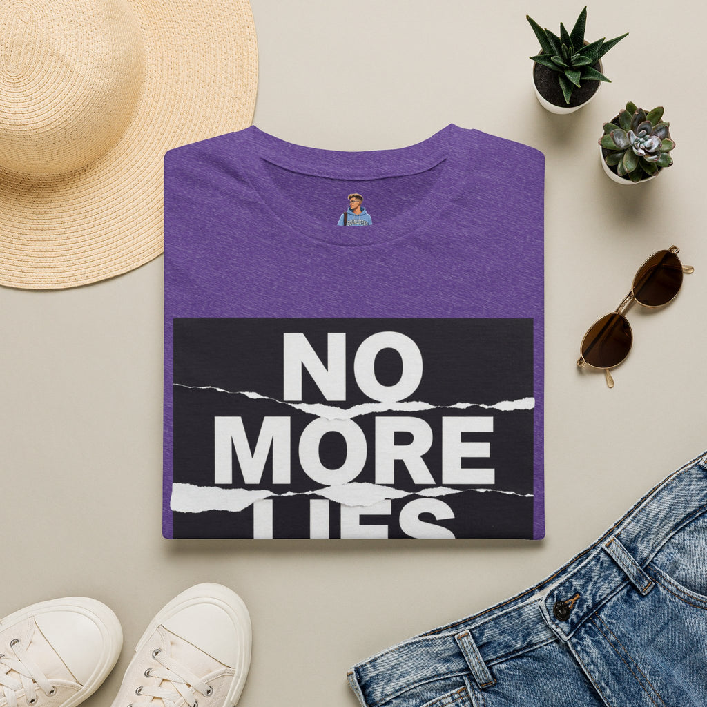 No More Lies T-Shirt — Bold Protest Graphic Tee
