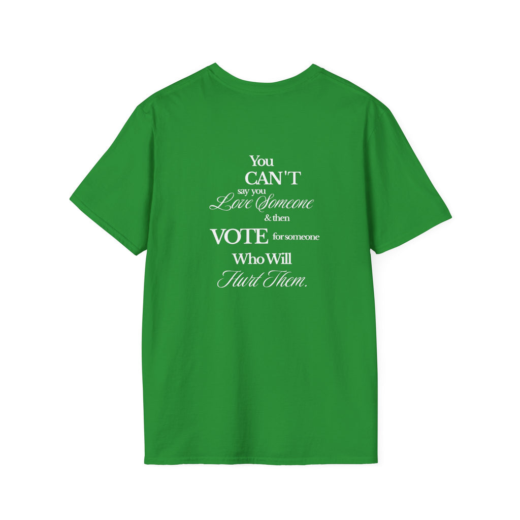 Vote with Your Heart Unisex Softstyle T-Shirt