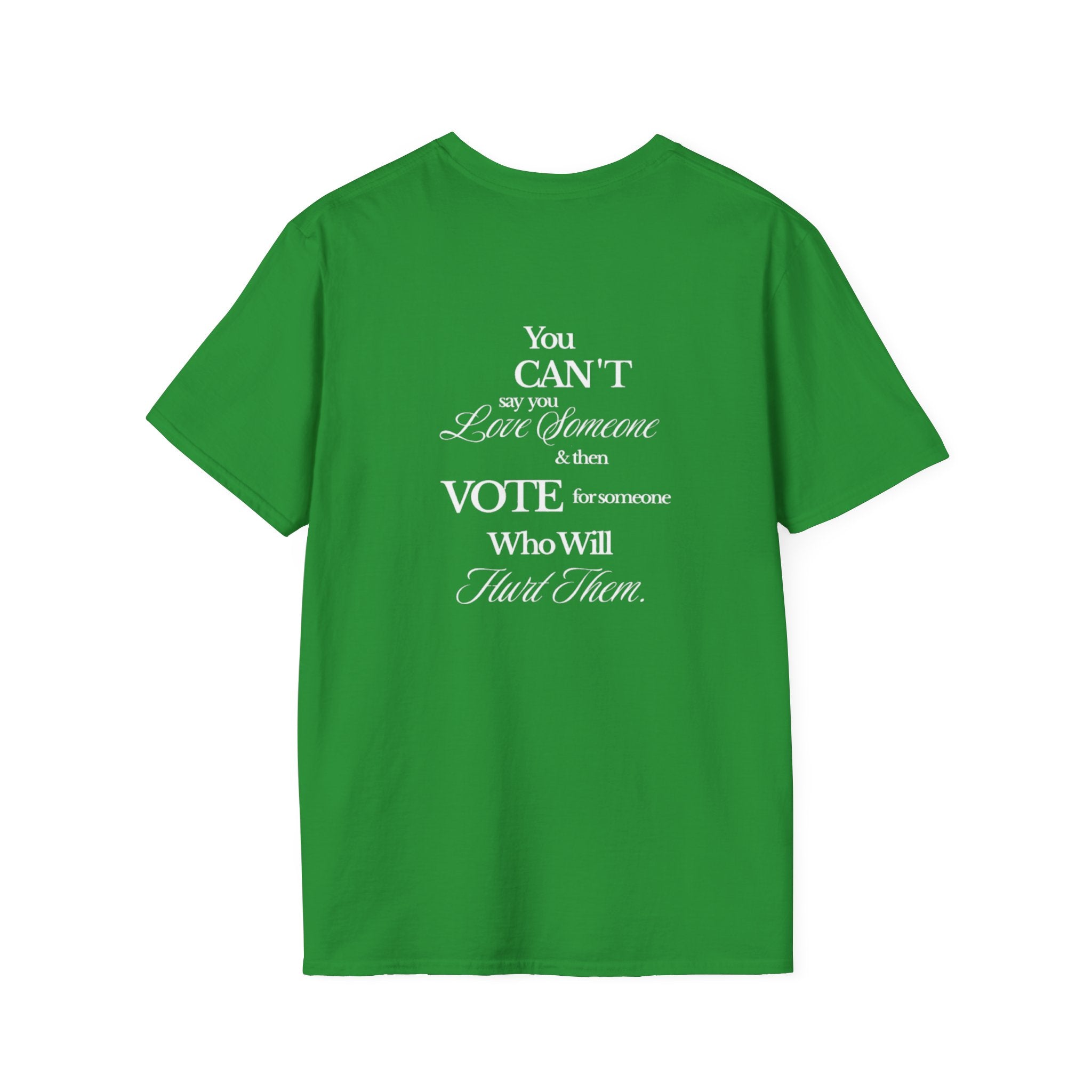 Vote with Your Heart Unisex Softstyle T-Shirt