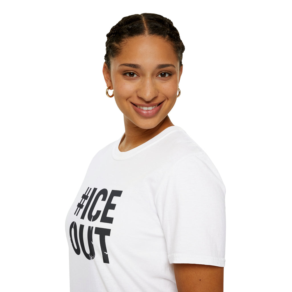 #ICE OUT Political Resistance T-Shirt
