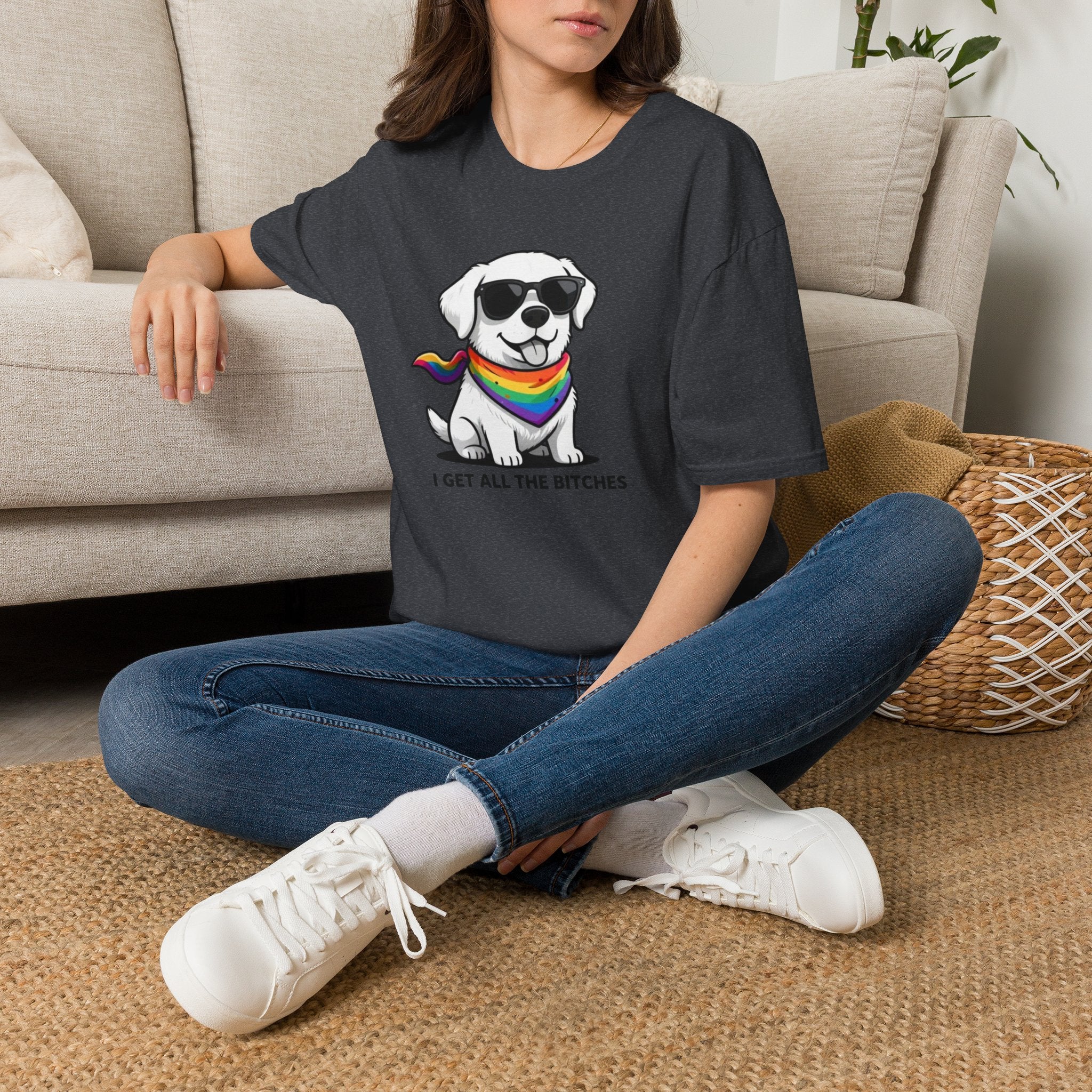 Cute Puppy Pride T‑Shirt