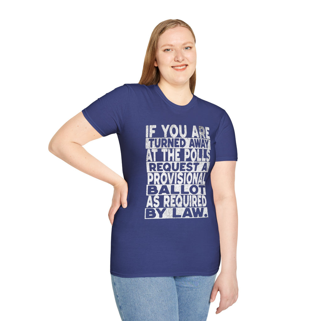 Know Your Rights Voter English T-Shirt