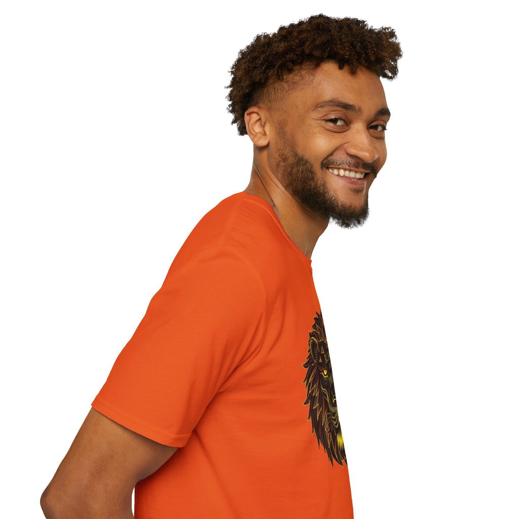 Black & Proud Lion Softstyle T-Shirt - Unisex Graphic Tee