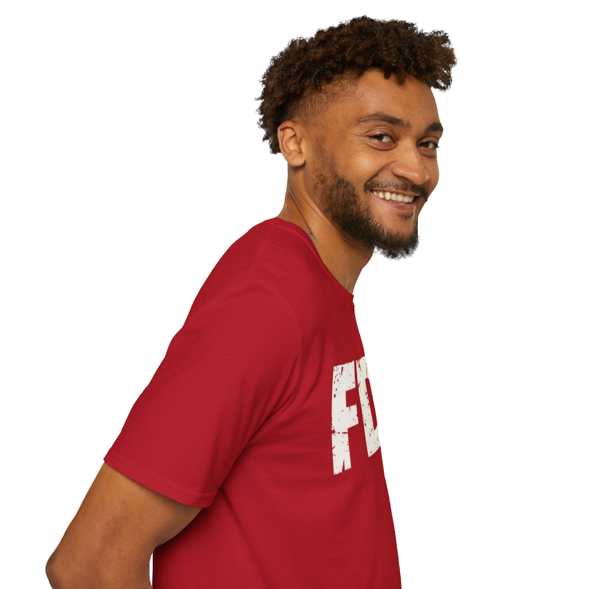 FDT Political Protest Distressed Graphic T-Shirt