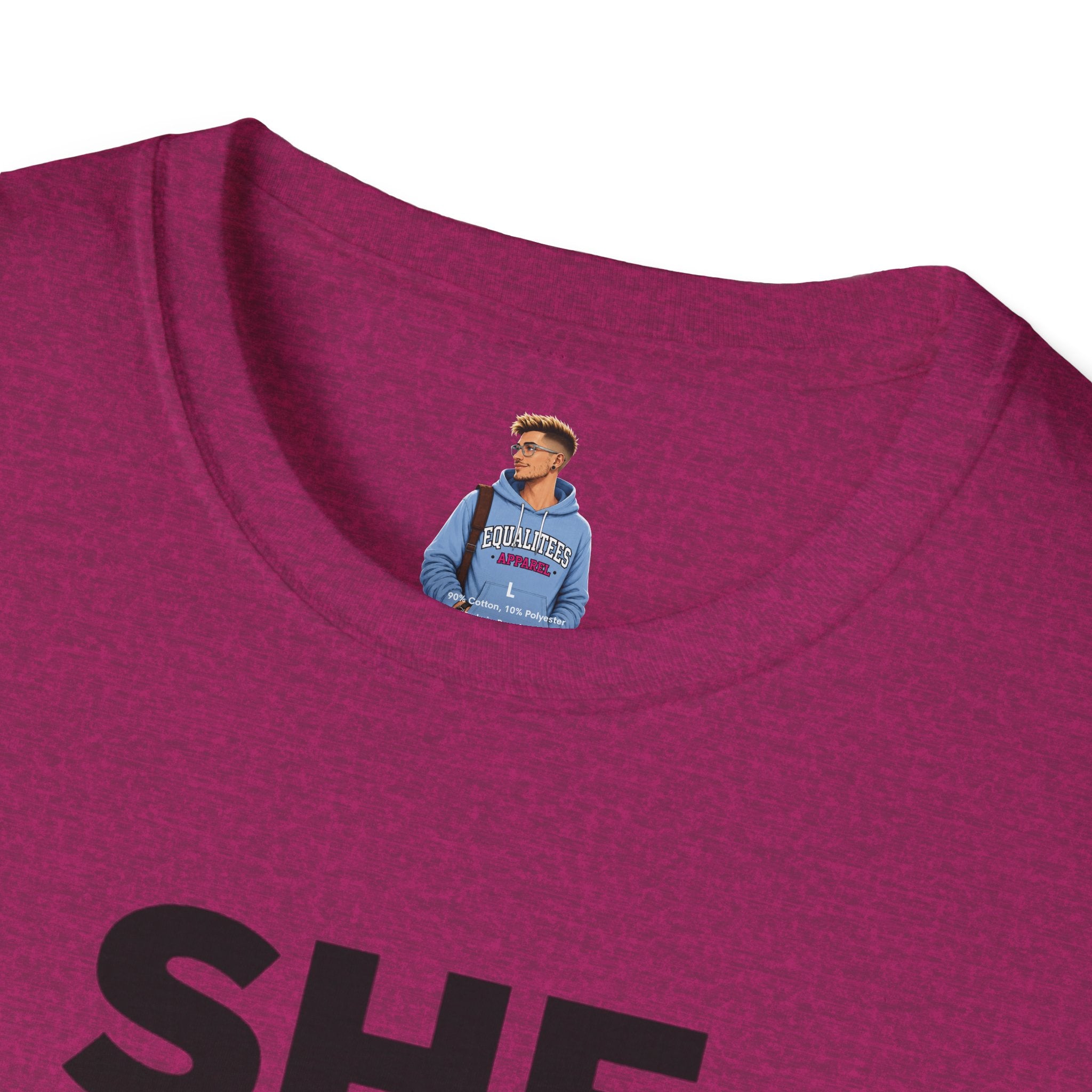 She Said Stop T-Shirt - Bold Statement Tee for Consent Awareness