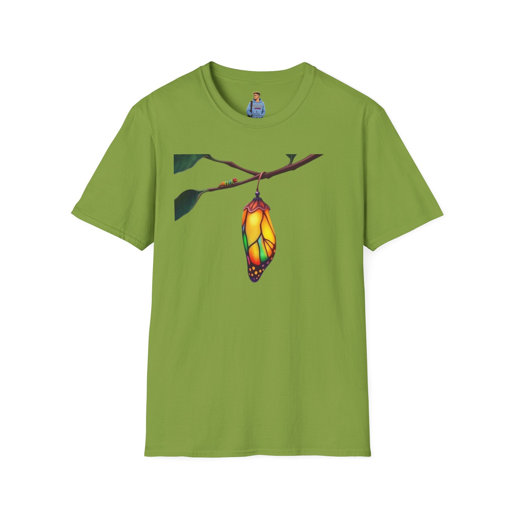 Rainbow Butterfly Cocoon Pride T-Shirt