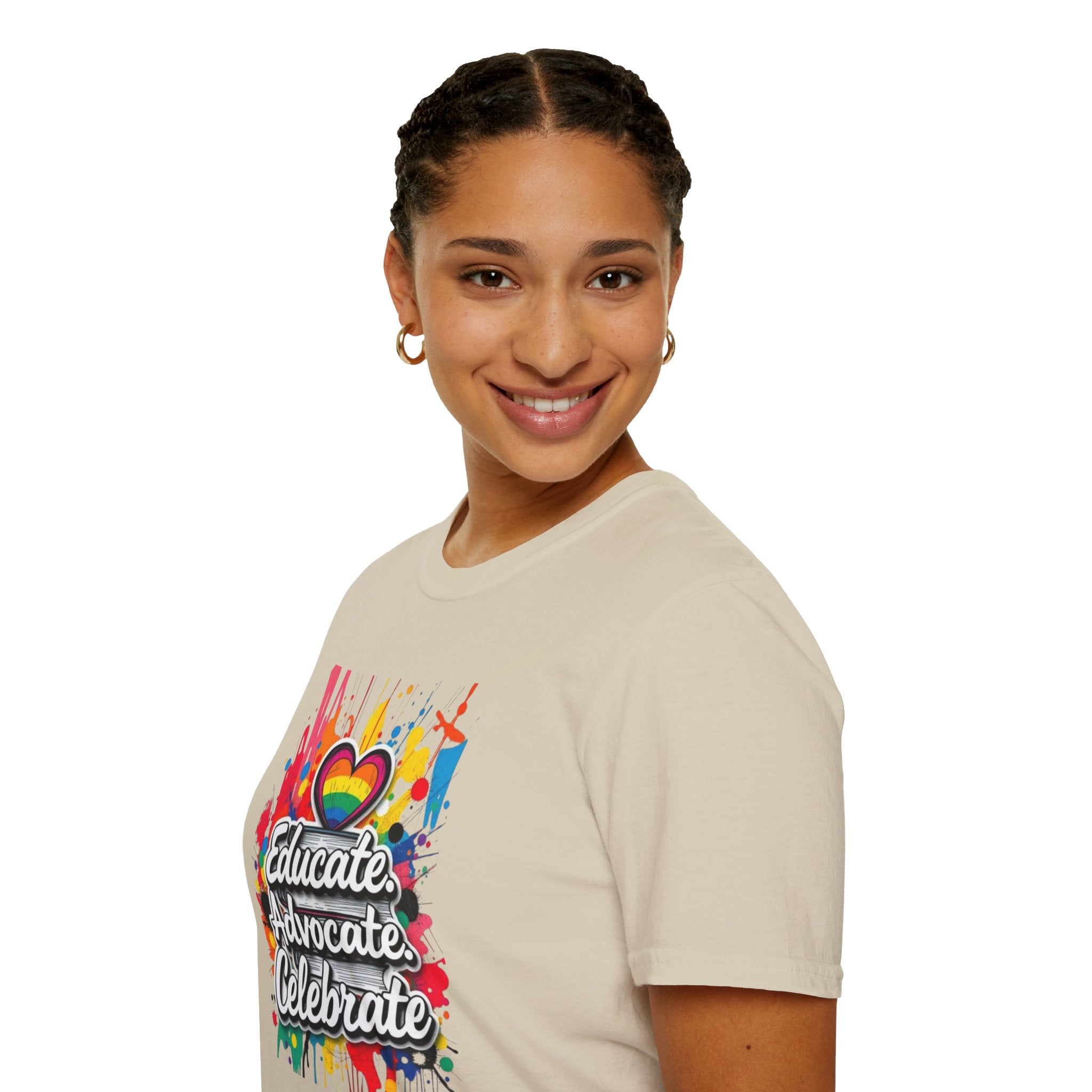 Educate Advocate Celebrate T-Shirt