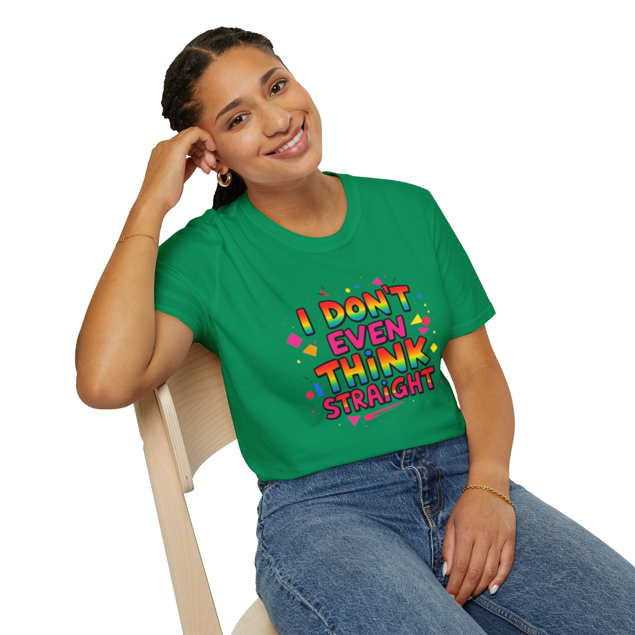 I Don't Even Think Straight Pride Tee