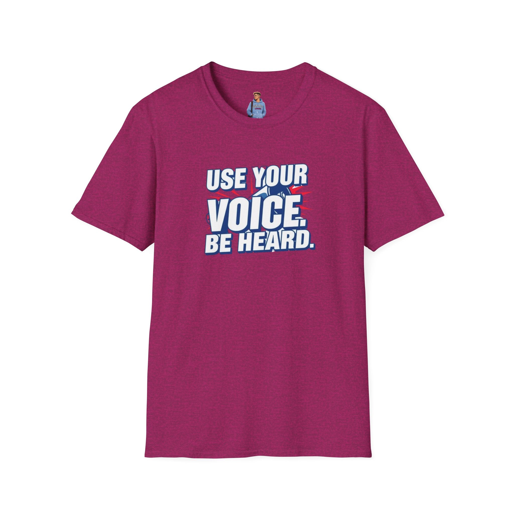 Camiseta de empoderamiento: usa tu voz y hazte escuchar
