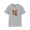 Vibrant LOVE Design for Pride Unisex Softstyle T-Shirt