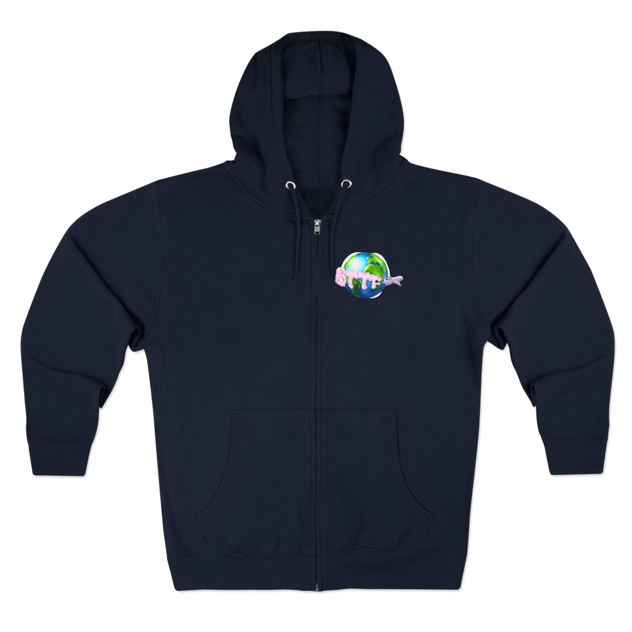 BTTF - Black Trans Travel Fund Unisex Zip-Up Hoodie