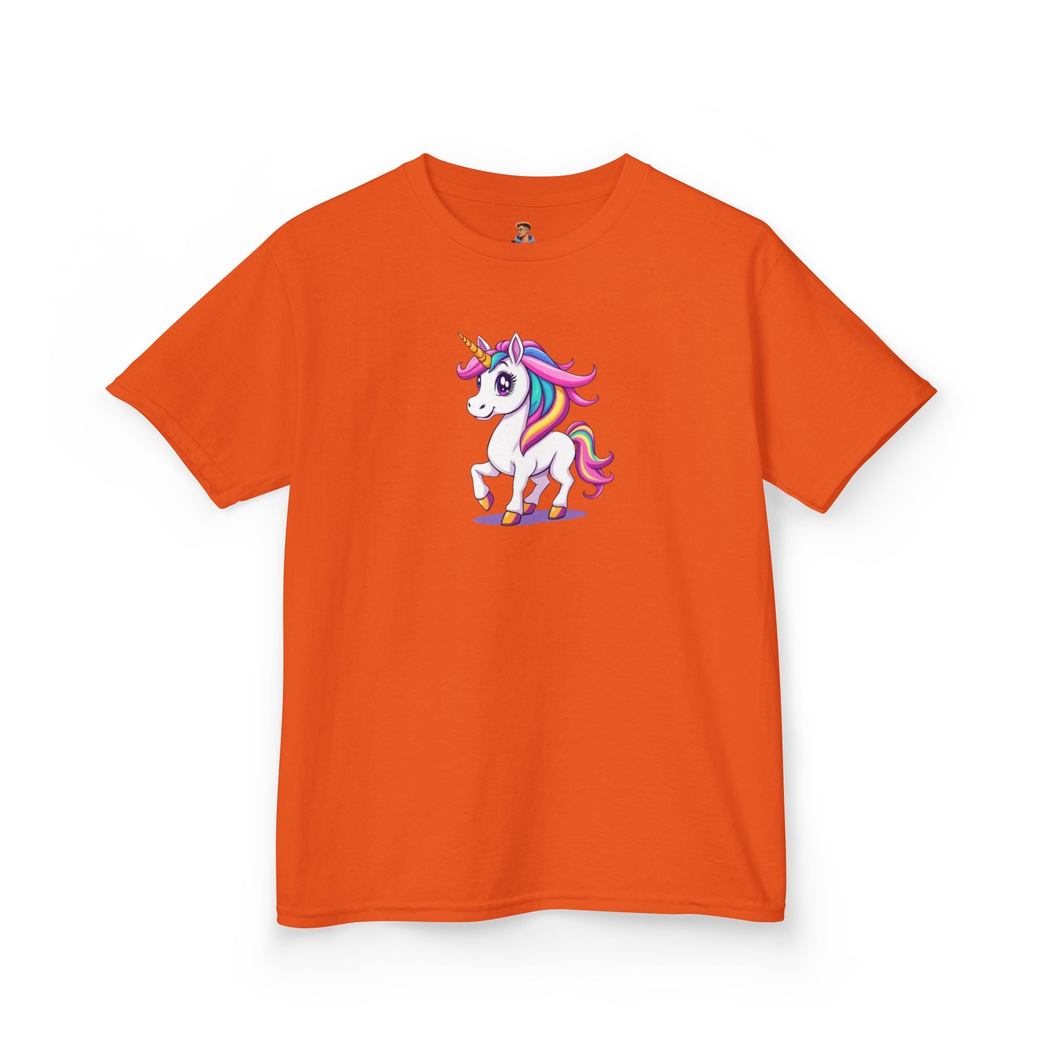 Camiseta de algodón pesado para niños Unicorn Kids