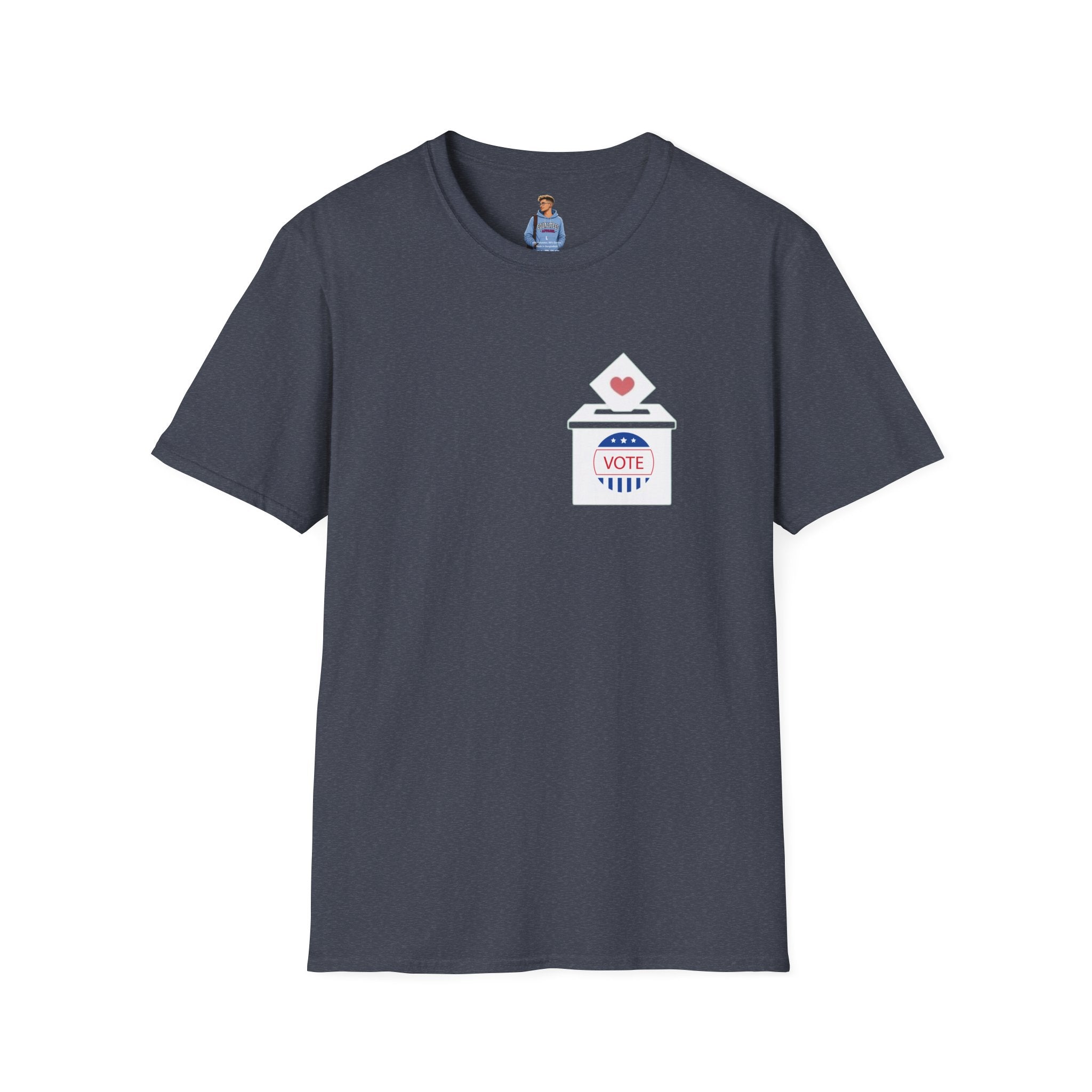Vote with Your Heart Unisex Softstyle T-Shirt