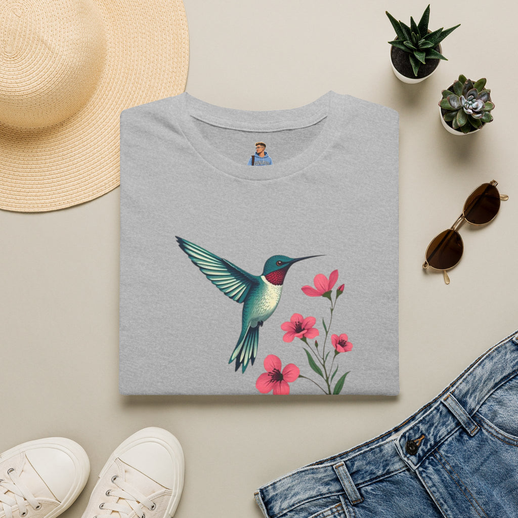 Floral Hummingbird T-Shirt