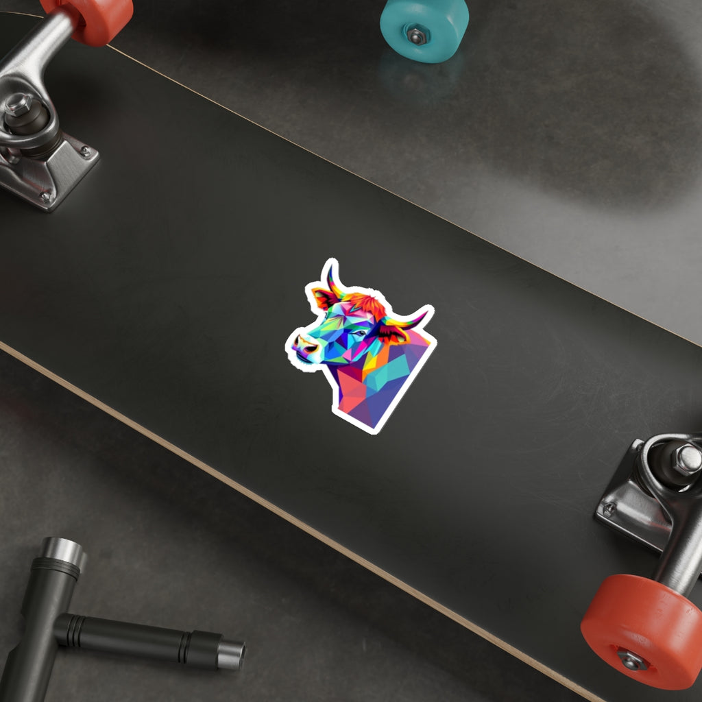Die-Cut Stickers - Pride Bull - EqualiTees.Me