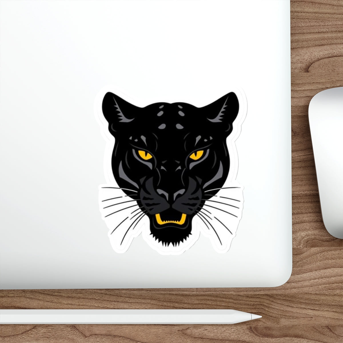 Black Panther Head Die-Cut Sticker - EqualiTees.Me