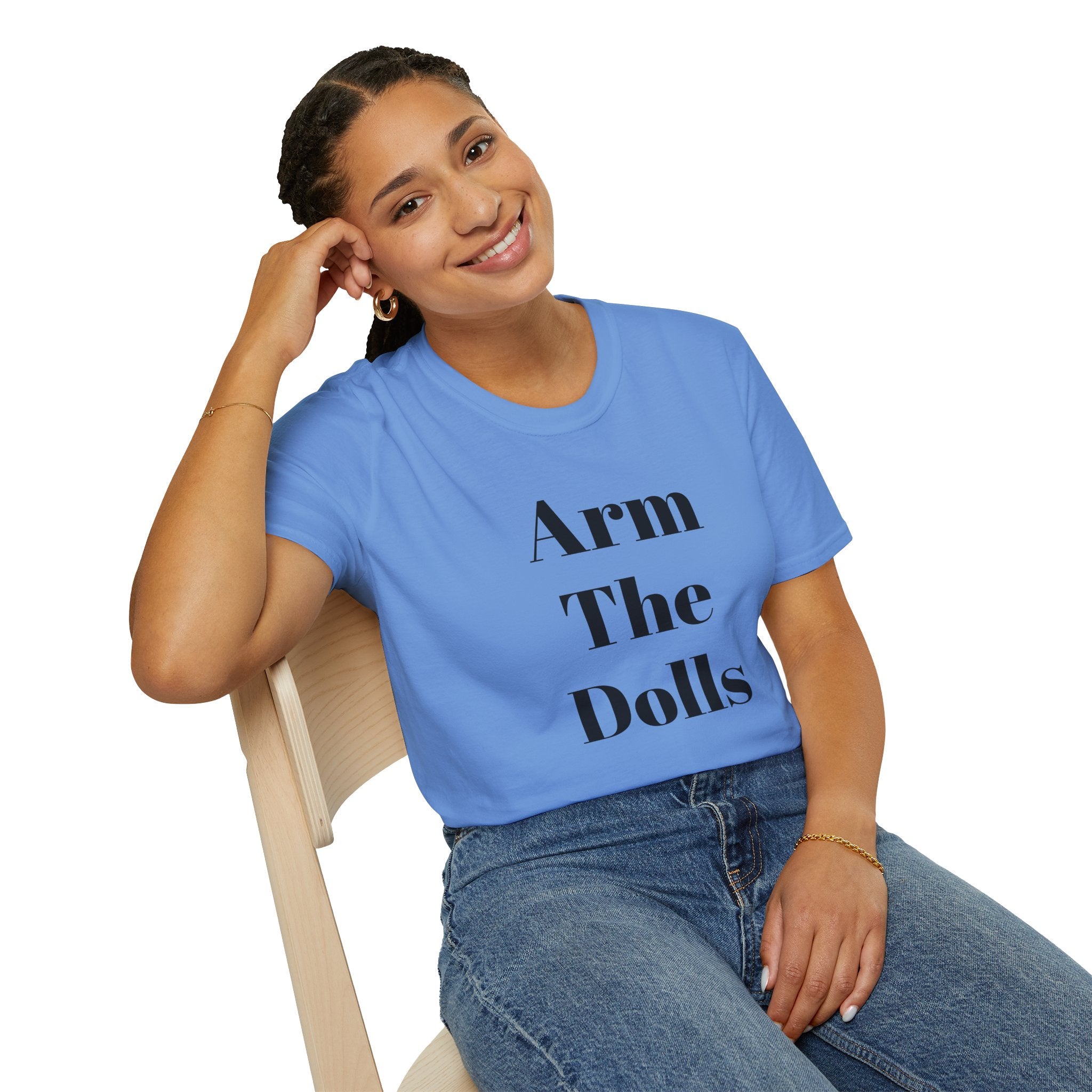 Arm The Dolls — Minimalist Statement T-Shirt