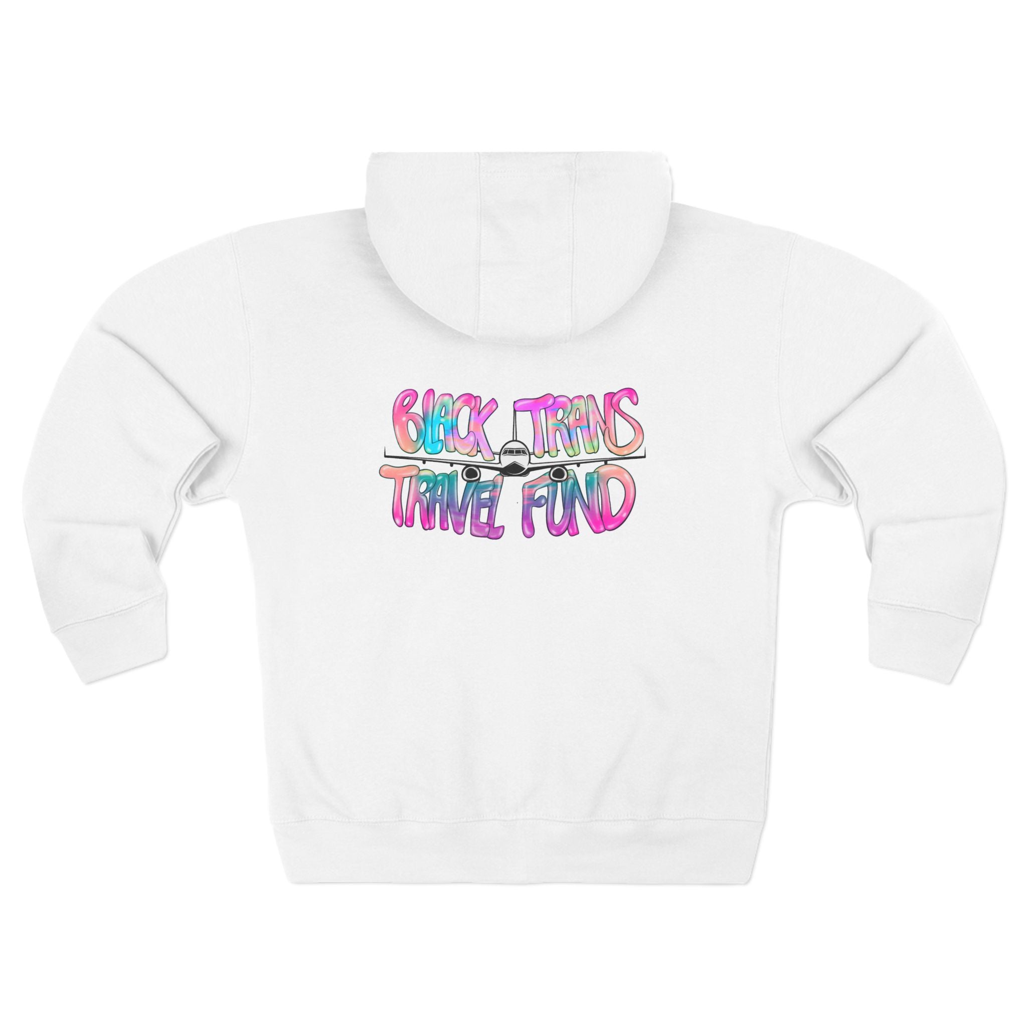 BTTF - Black Trans Travel Fund Unisex Zip-Up Hoodie