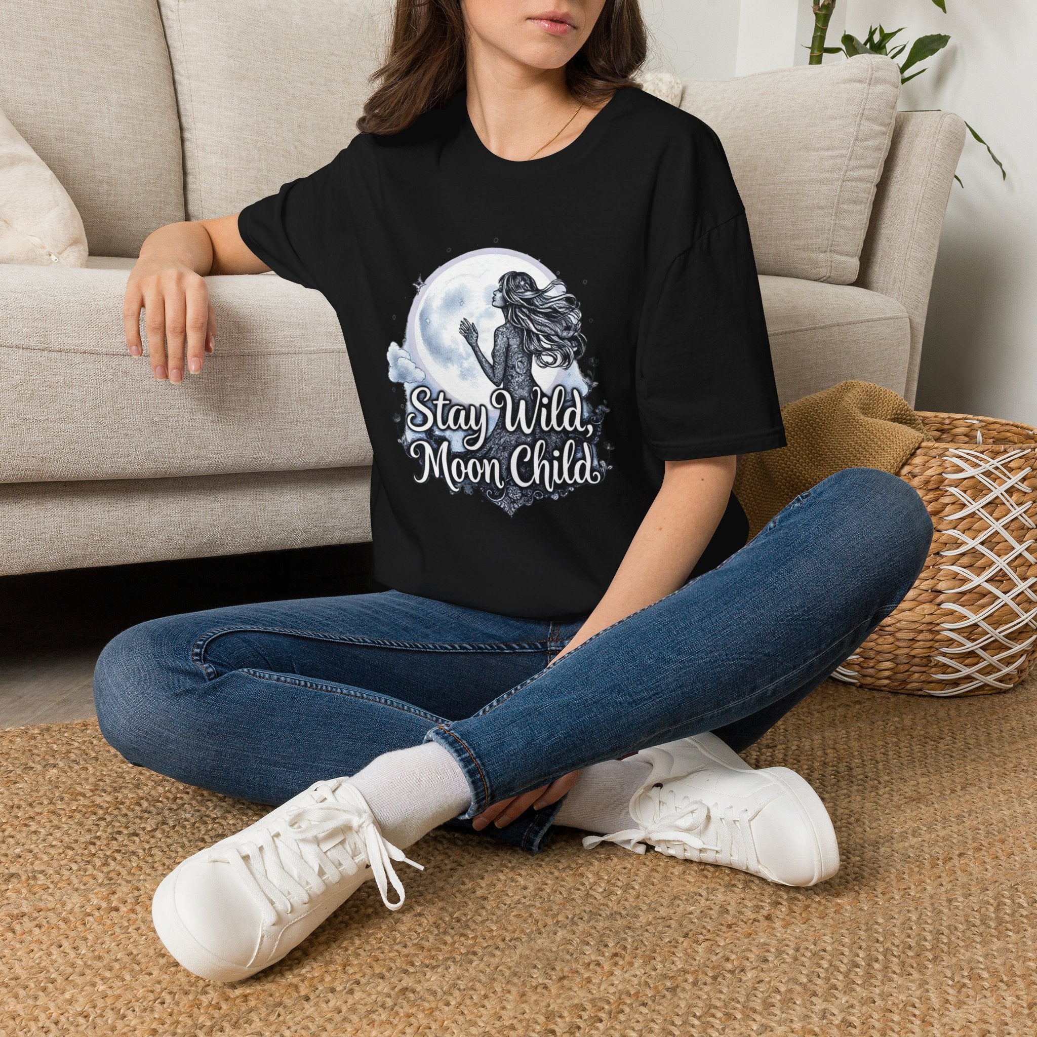 Gypsy Moon T-Shirt - Stay Wild Moon Child