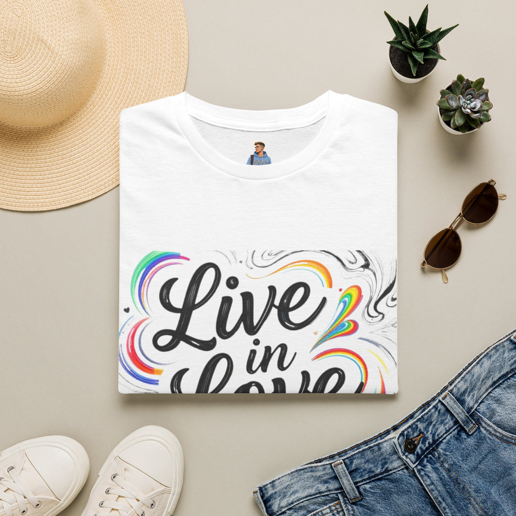 Live in Love Inspirational T-Shirt