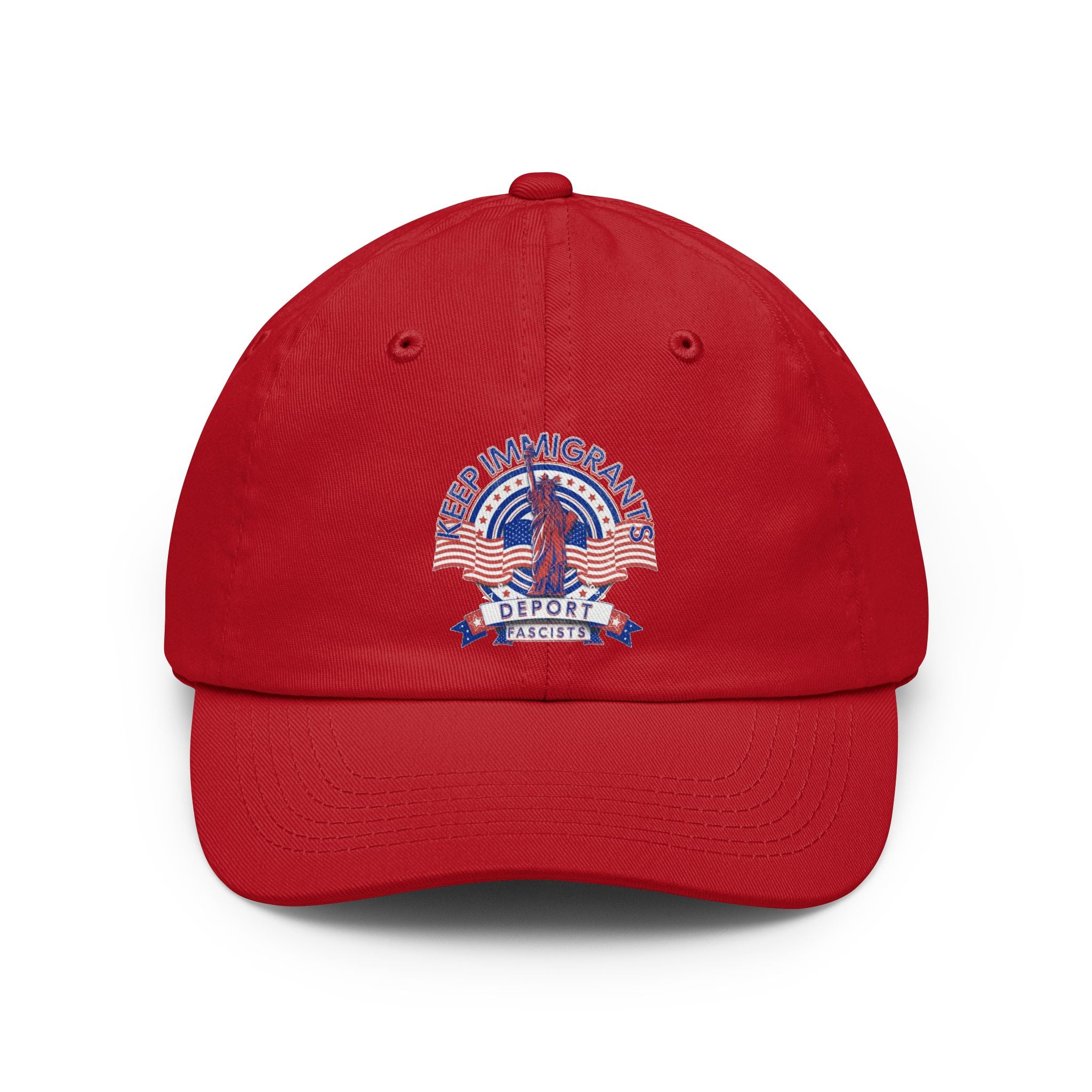 "Keep Immigrants Deport Fascists" Cap