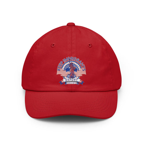 "Keep Immigrants Deport Fascists" Cap