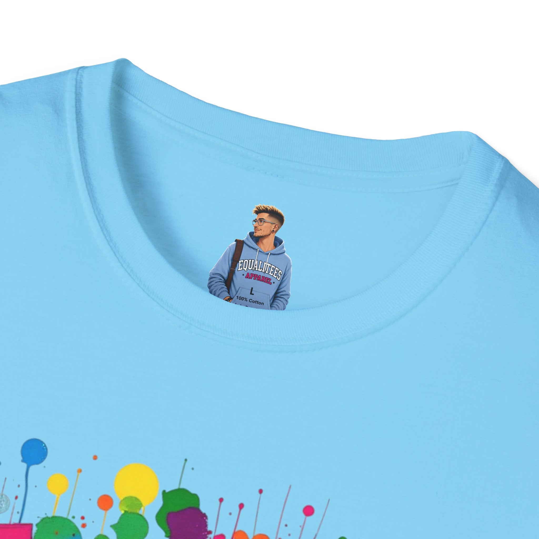 Juntos nos levantamos Camiseta unisex de estilo suave
