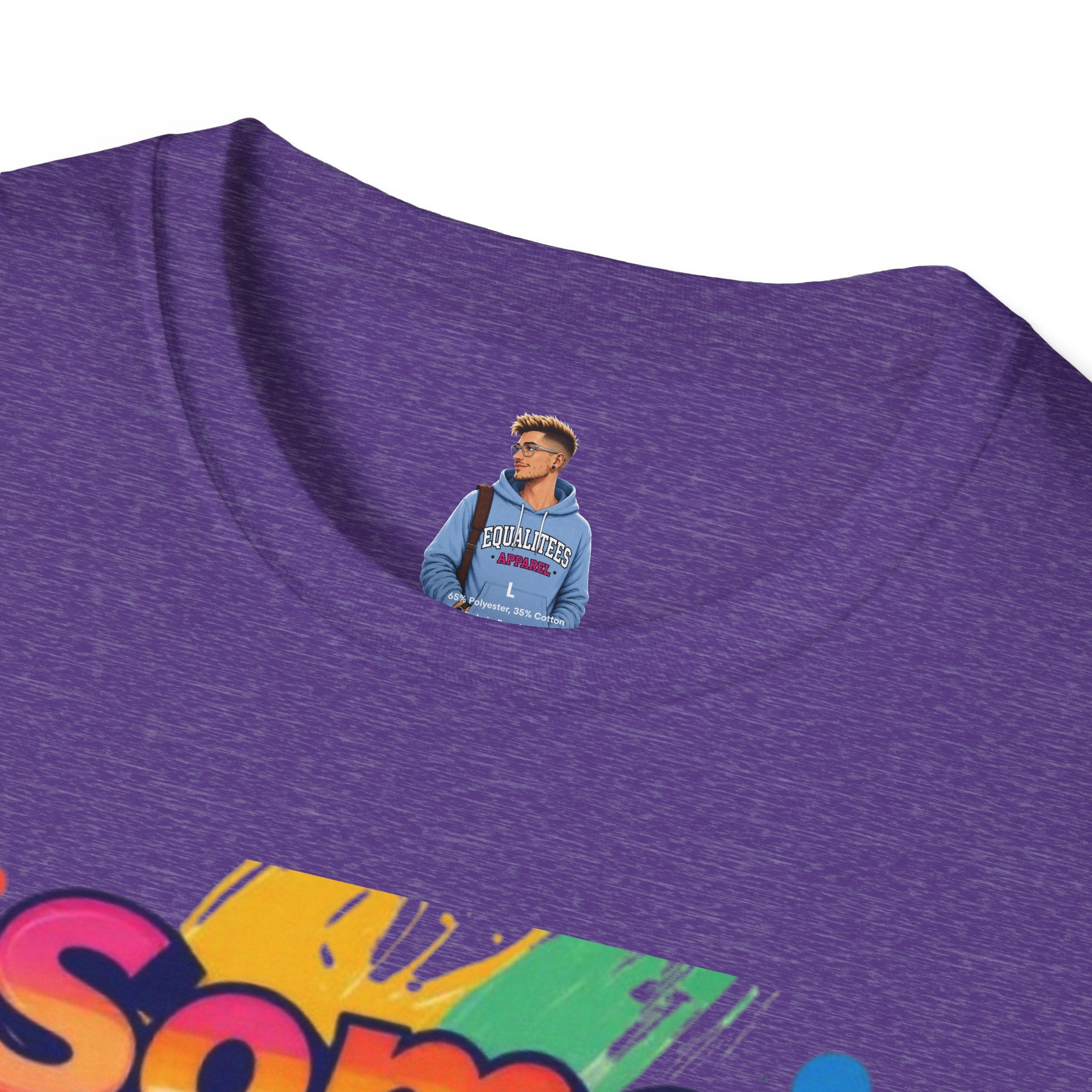 Some People Are Queer T-Shirt Rainbow Graphic