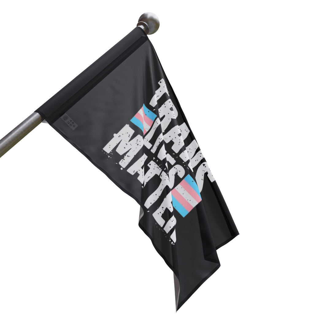 Trans Lives Matter Flag - Aesthetic LGBTQ+ Banner for Celebration & Home Decor - EqualiTees.Me