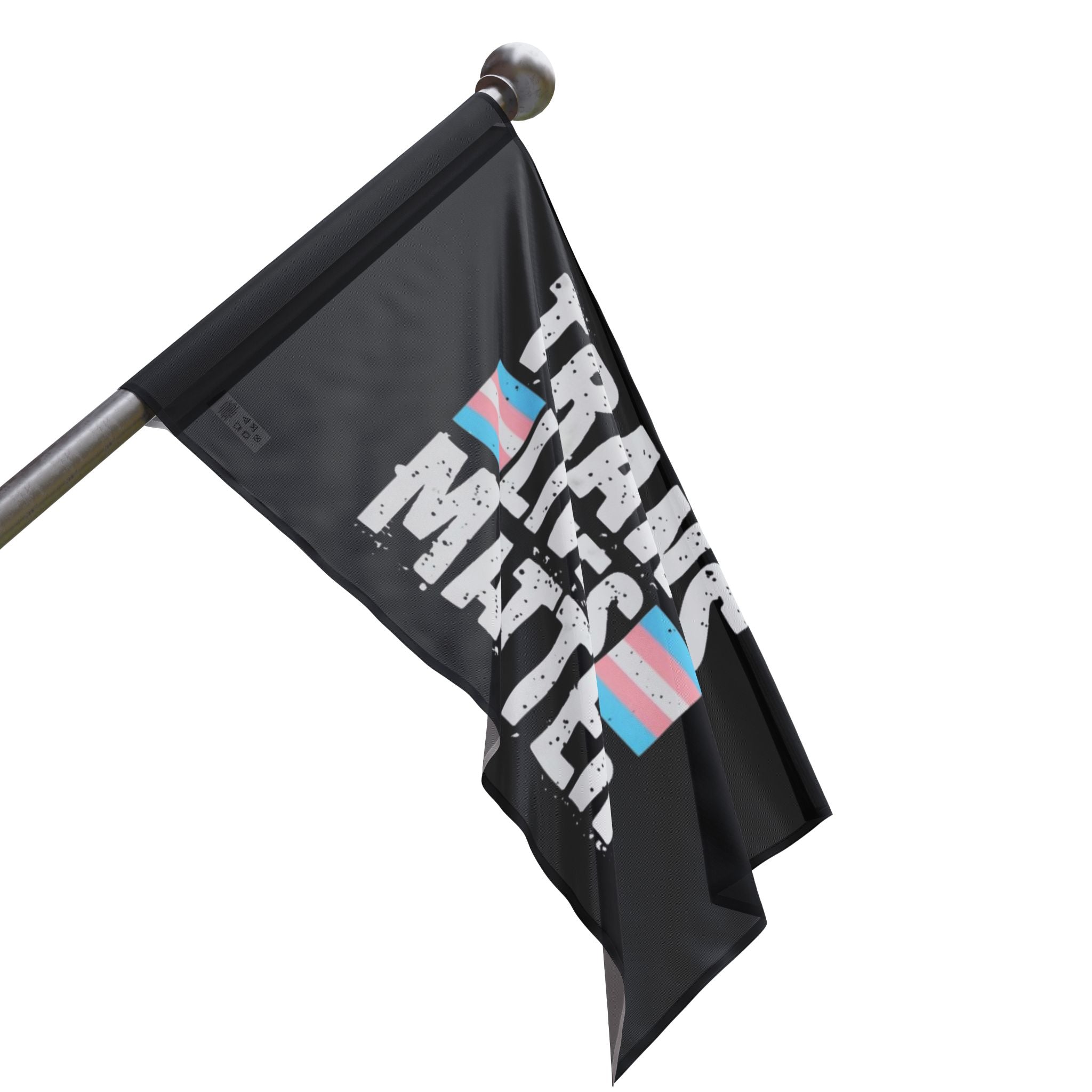 Trans Lives Matter Flag - Aesthetic LGBTQ+ Banner for Celebration & Home Decor - EqualiTees.Me