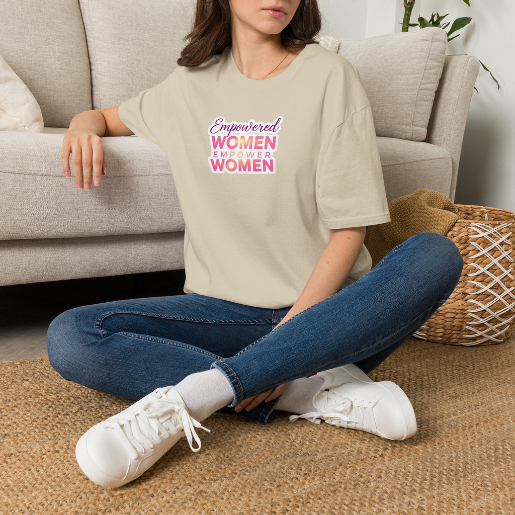Empowered Women T-Shirt | Unisex Softstyle Tee for Women’s Empowerment