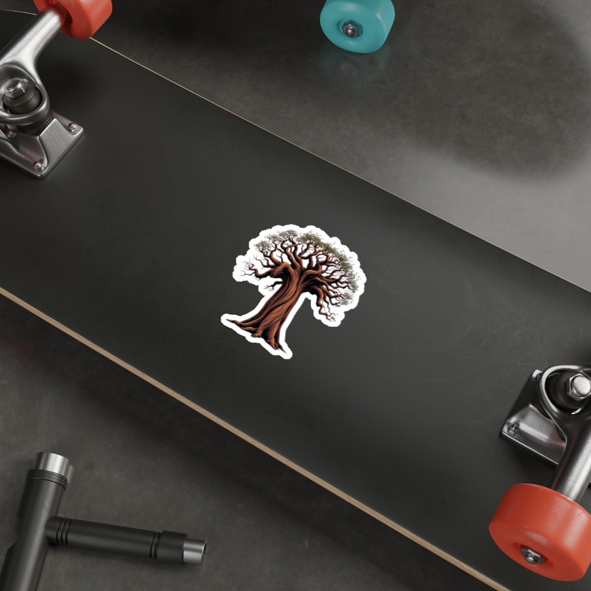 Die-Cut Stickers - Baobab Tree - EqualiTees.Me