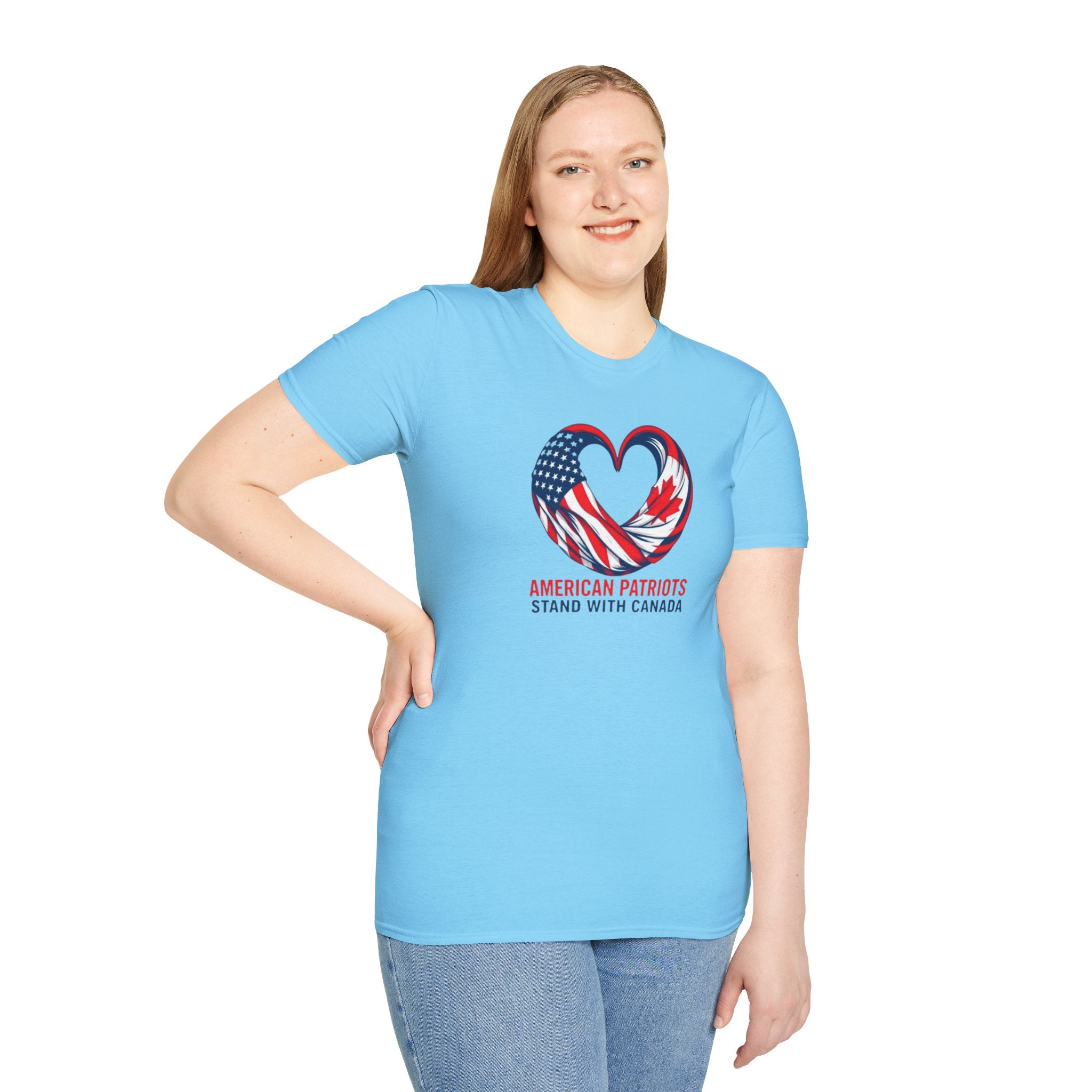 American Patriots Stand with Canada T-shirt