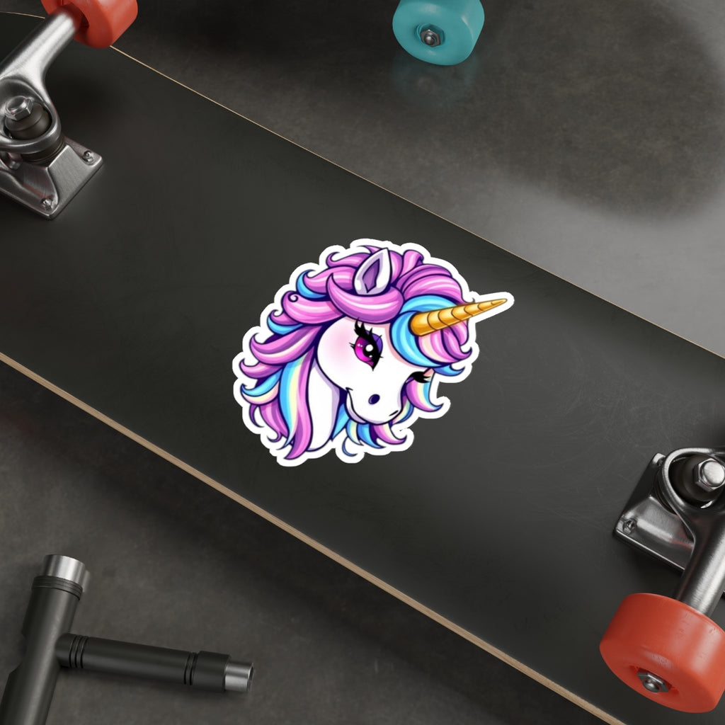 Cute Unicorn Die-Cut Sticker - EqualiTees.Me