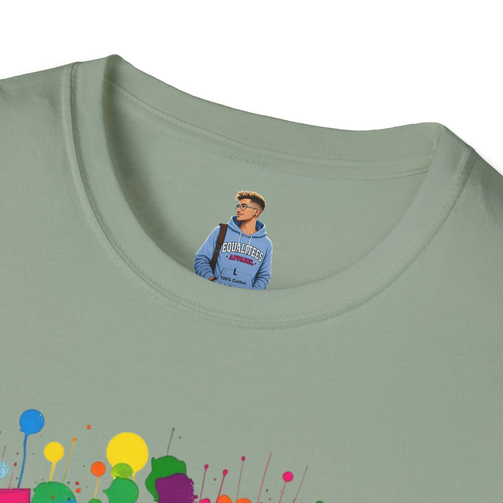 Juntos nos levantamos Camiseta unisex de estilo suave