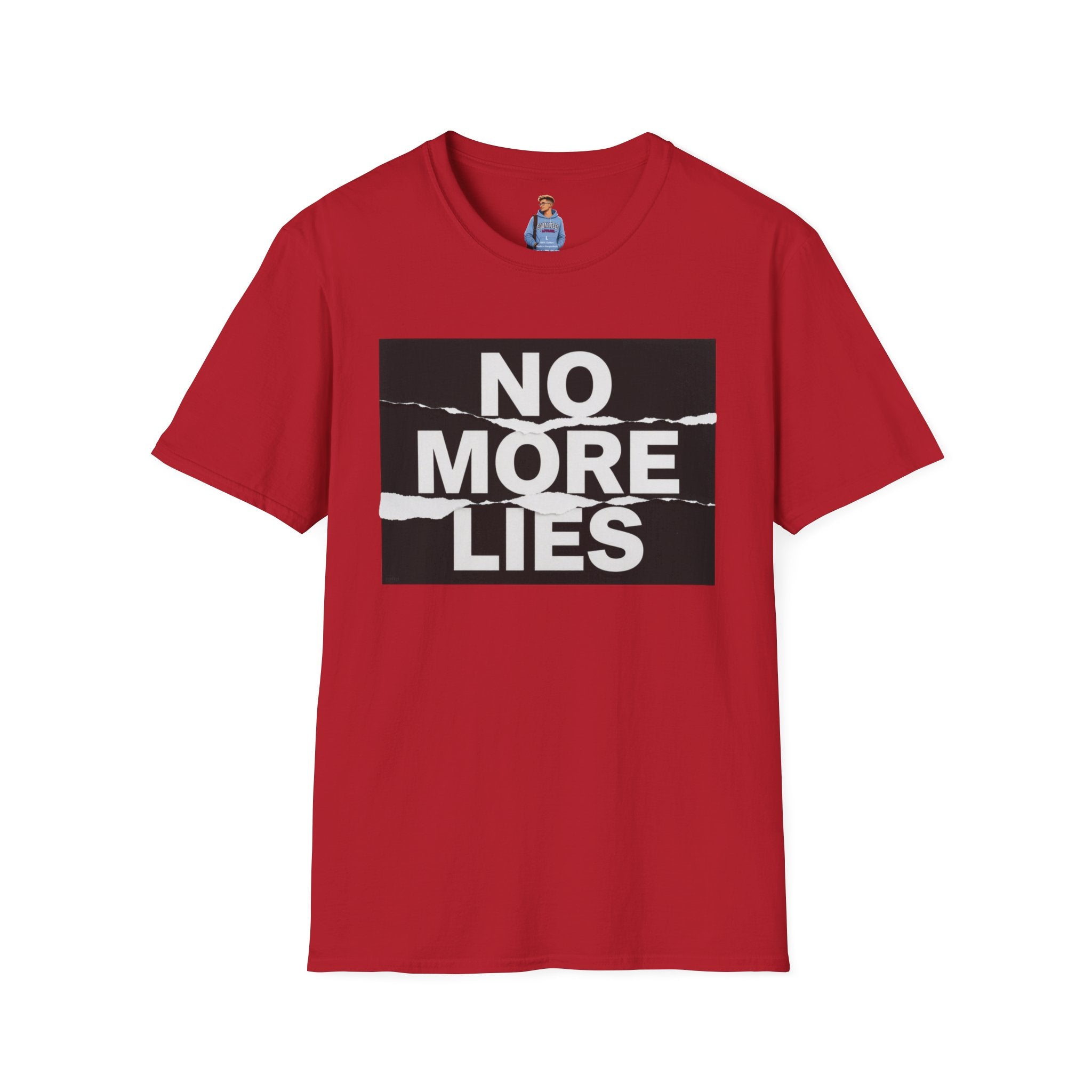No More Lies T-Shirt — Bold Protest Graphic Tee