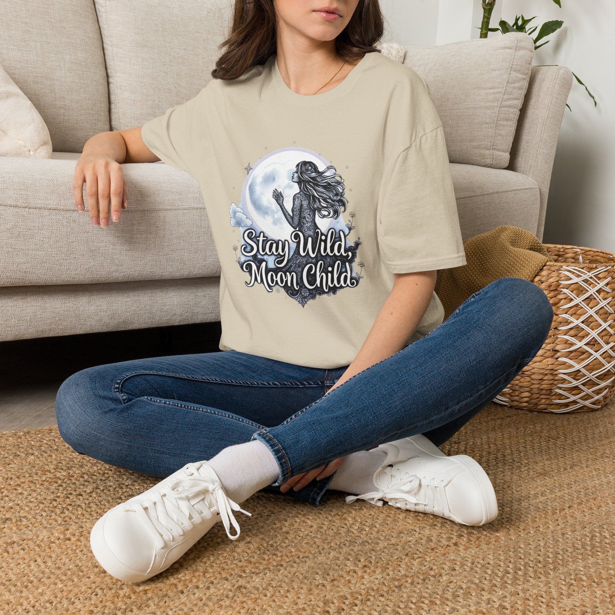 Gypsy Moon T-Shirt - Stay Wild Moon Child
