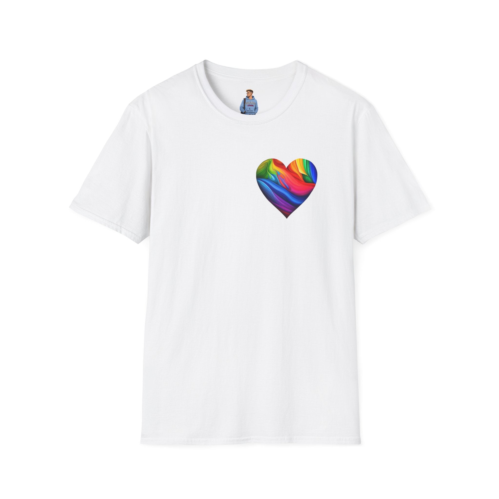 Pride Heart Design T-shirt