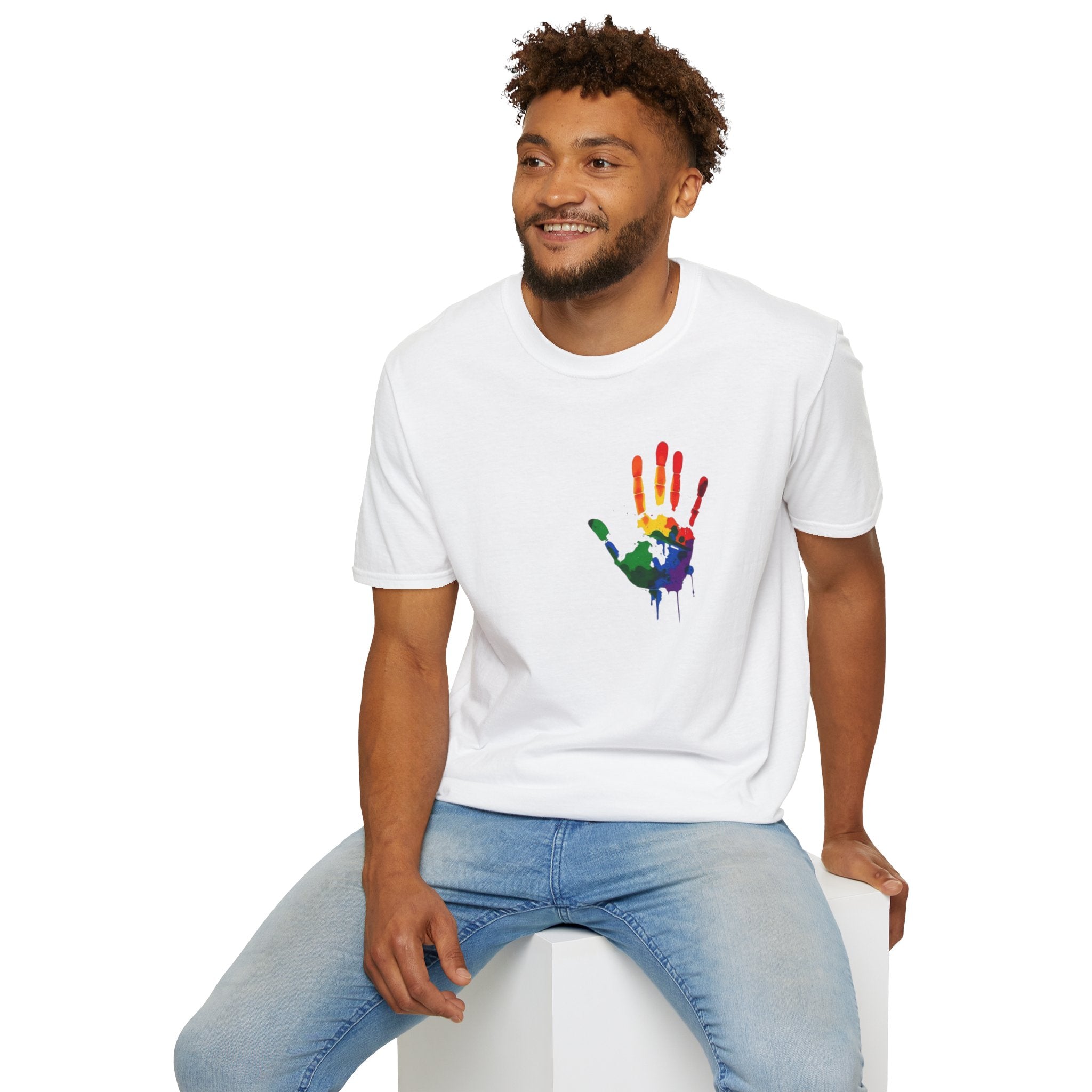 Rainbow Handprint T-Shirt
