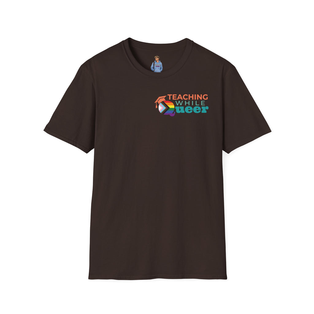 TWQ - Teaching While Queer Unisex Softstyle Logo T-shirt