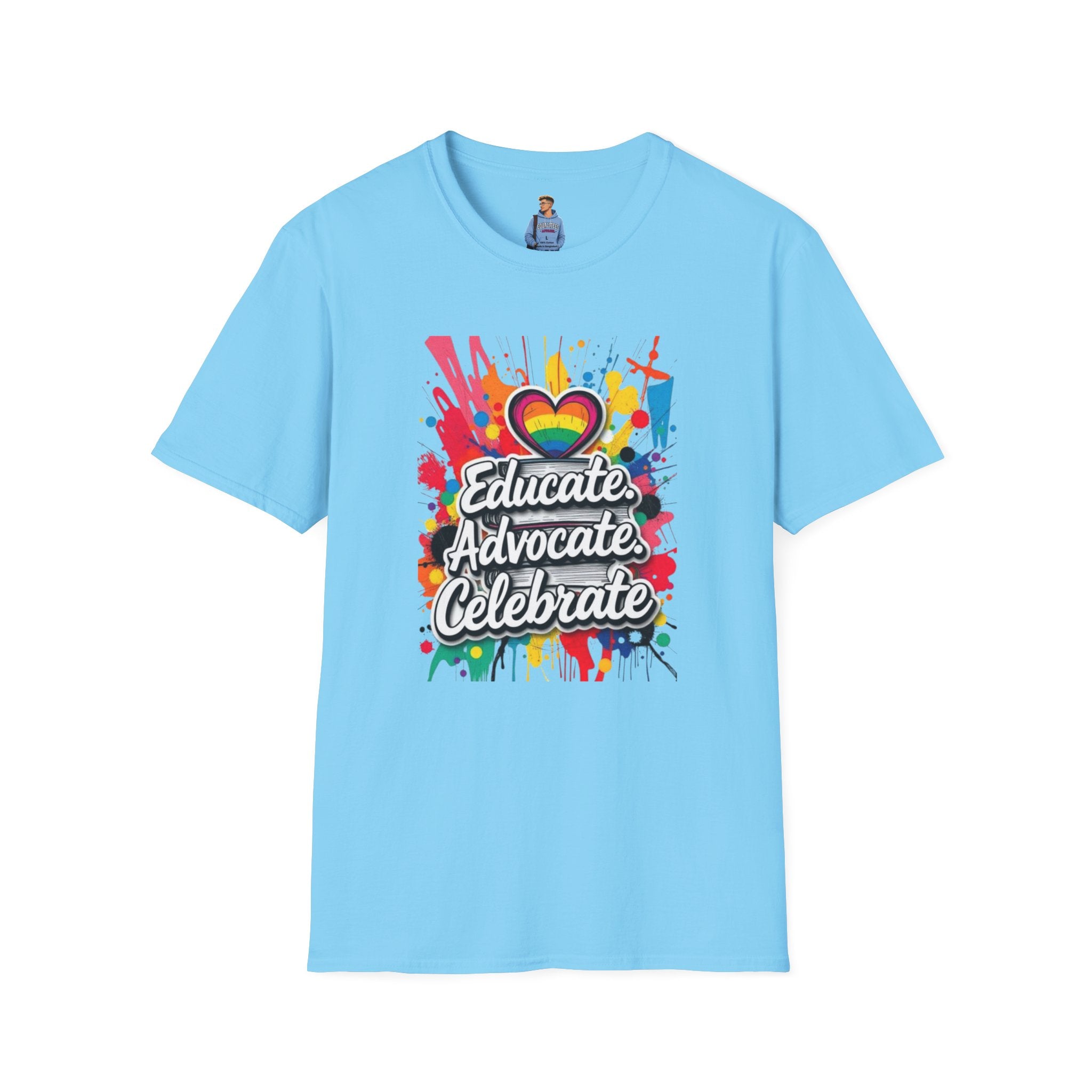 Educate Advocate Celebrate T-Shirt