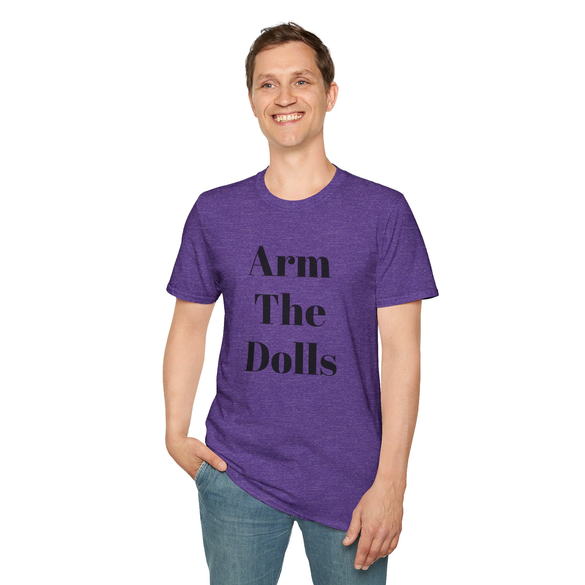 Arm The Dolls — Minimalist Statement T-Shirt